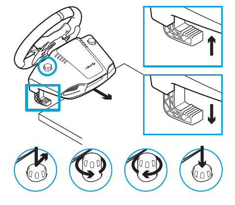 Logitech G920 Driving Force Racing Wheel User Guide Logitech G920 Driving Force Racing Wheel-6