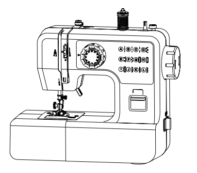 Luby JG-1602 Sewing Machine Manual Luby JG-1602 Sewing Machine-3