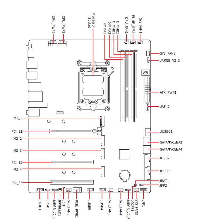 MSI B850 Gaming Plus WIFI Motherboard-20