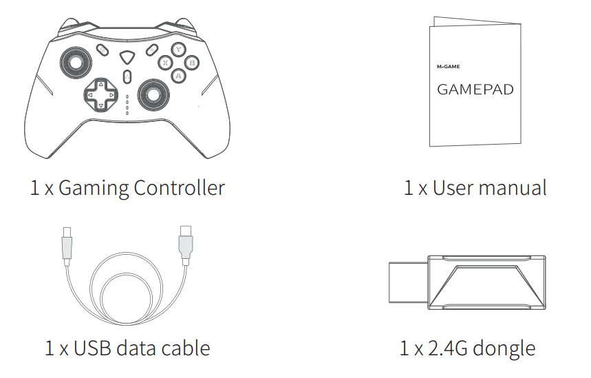 Machenike G5 Pro Wireless Gaming Controller User Manual Machenike G5 Pro Wireless Gaming Controller-1