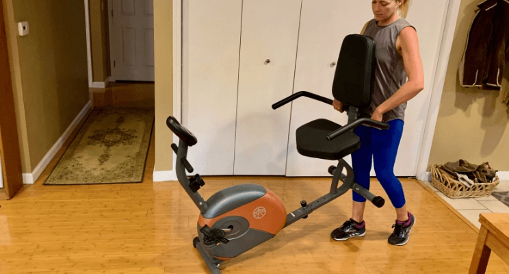 Marcy ME709 Recumbent Exercise Bike-featured