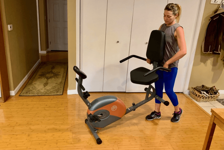 Marcy ME709 Recumbent Exercise Bike-featured