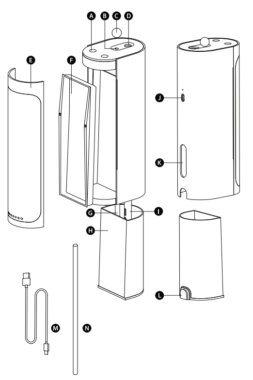 Moss Air Tabletop Humidifier Air Purifier User Manual-1