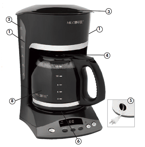 Mr. Coffee 12 Cups Coffee Maker-1