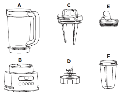 Ninja SS151 TWISTi Blender DUO-1