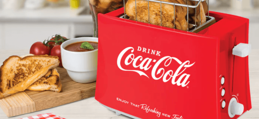 Nostalgia Coca-Cola Grilled Cheese Toaster-featured