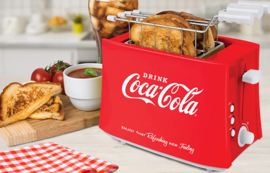 Nostalgia Coca-Cola Grilled Cheese Toaster-featured