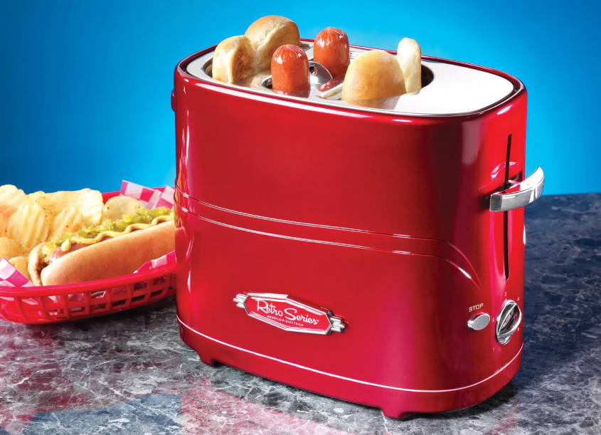 Nostalgia HDT-600 Retro Hot Dog and Bun Toaster Instructions Manual