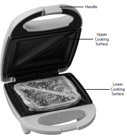 Nostalgia MyMini Personal Sandwich Maker User manual Nostalgia MyMini Personal Sandwich Maker User manual-1