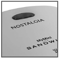 Nostalgia MyMini Personal Sandwich Maker User manual Nostalgia MyMini Personal Sandwich Maker User manual-3