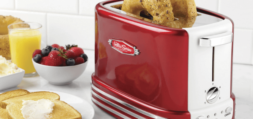 Nostalgia Retro Wide 2-Slice Toaster-featured