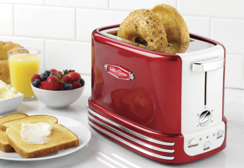 Nostalgia Retro Wide 2-Slice Toaster User Manual