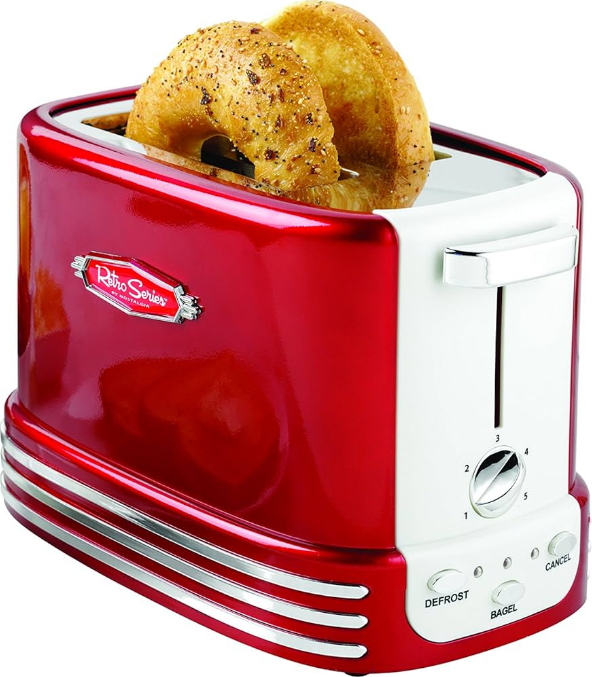Nostalgia Retro Wide 2-Slice Toaster-product