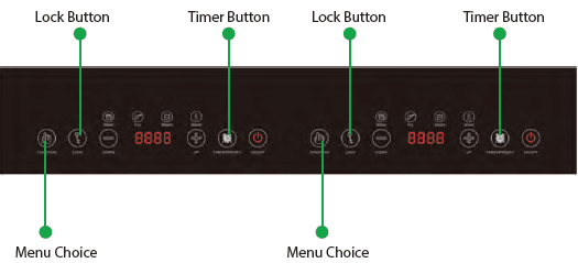 NutriChef PKSTIND48 Double Induction Cooktop-2