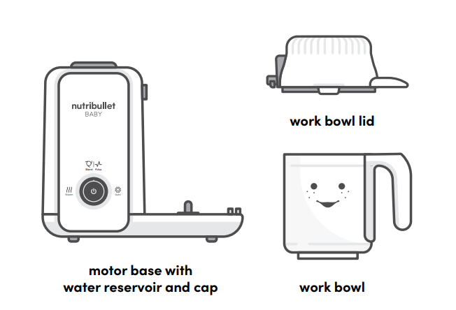 Nutribullet NBY50200 Baby Steam-Blend User Manual Nutribullet NBY50200 Baby Steam-Blend-1