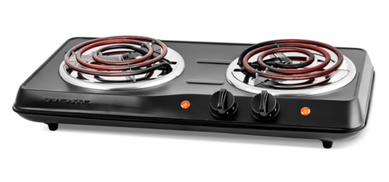 OVENTE BGC102B Electric Countertop Double Burner-product