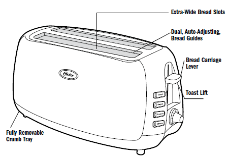 Oster 4-Slice Toaster User Manual-1