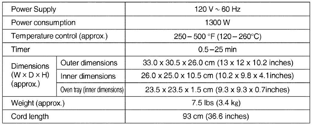 Panasonic NB-G110P FlashXpress Toaster Oven-11