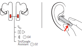 Poly Voyager Free 60+ UC True Wireless Earbuds-3