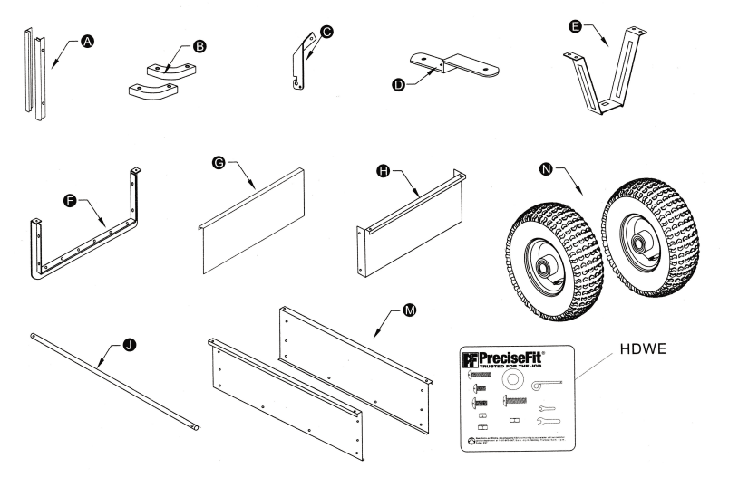 PreciseFit DC0001N Steel Utility Dump Cart User Manual PreciseFit DC0001N Steel Utility Dump Cart-24