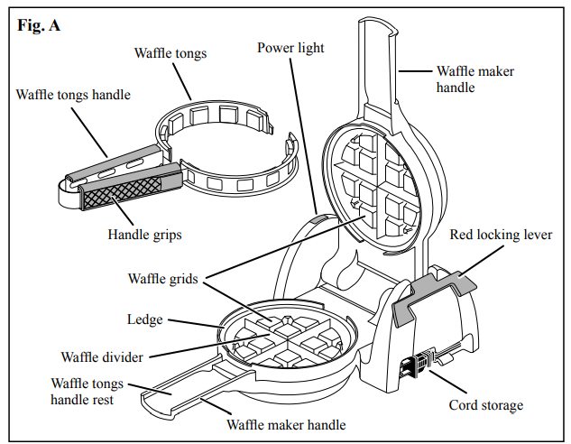 Presto 03512 Stuffler Stuffed Waffle Maker-product -1