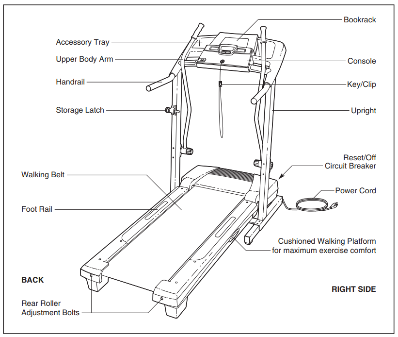 ProForm Crosswalk 831296230 Treadmill Exerciser-1