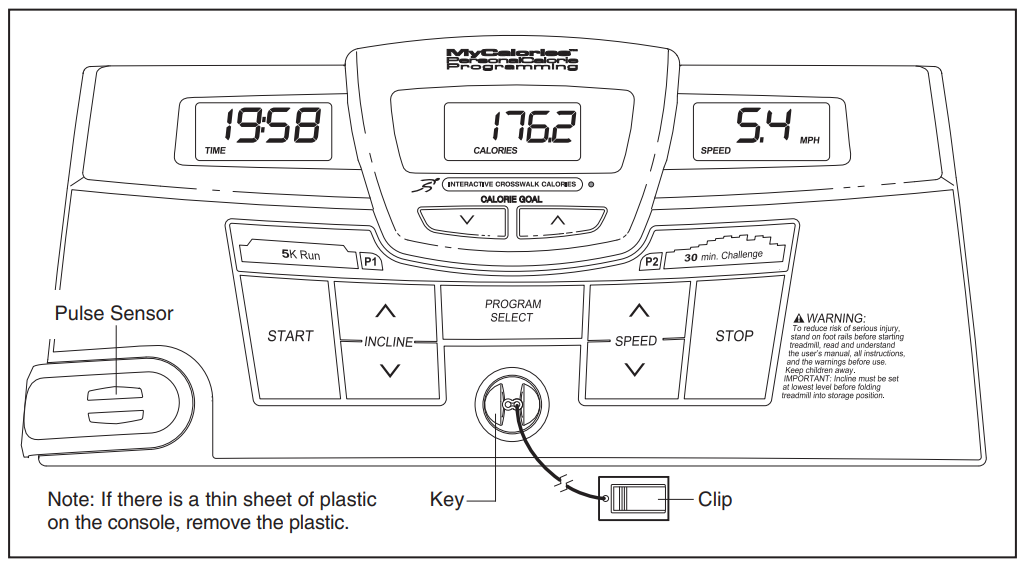 ProForm Crosswalk 831296230 Treadmill Exerciser-13