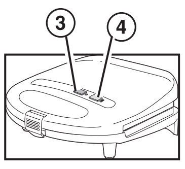 Proctor Silex 25415PS Deluxe Hot Sandwich Maker-2