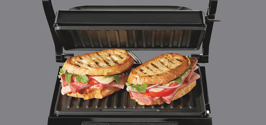 Proctor Silex 25440PS Panini Press Sandwich Maker-featured