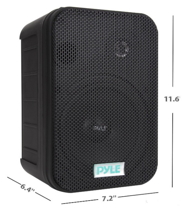 Pyle PDWR50B Dual Waterproof Outdoor Speaker-1