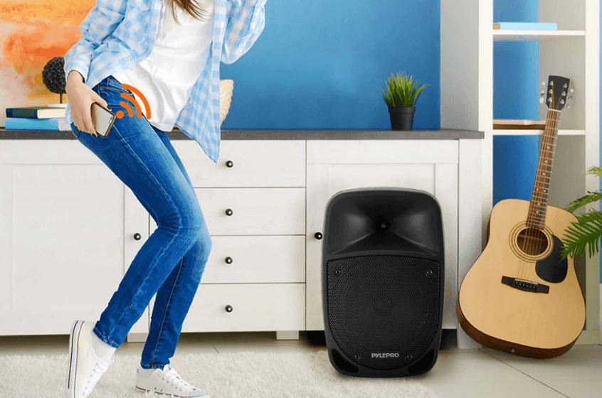 Pyle PSBT105A Portable Bluetooth PA Speaker-featured