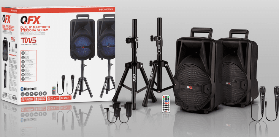 QFX BT-60-RD Bluetooth Speaker User Manual QFX BT-60-RD Bluetooth Speaker-featured