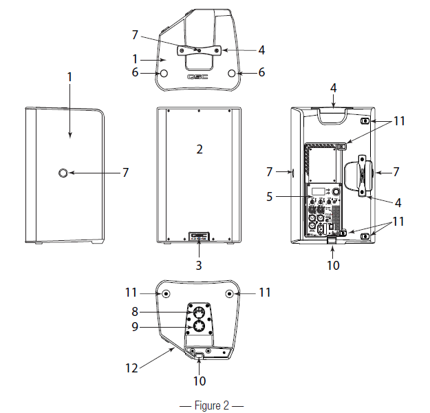 QSC K12 K2 Series Two-Way Active Loudspeakers User Manual QSC K12 K2 Series Two-Way Active Loudspeakers 3