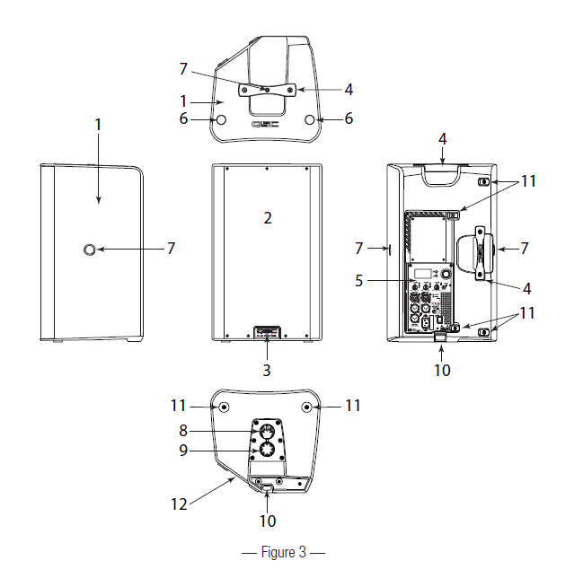 QSC K12 K2 Series Two-Way Active Loudspeakers User Manual QSC K12 K2 Series Two-Way Active Loudspeakers 4