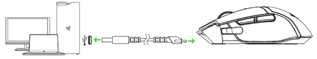 Razer Basilisk Ultimate Wireless Gaming Mouse User Guide Razer Basilisk Ultimate Wireless Gaming Mouse 3