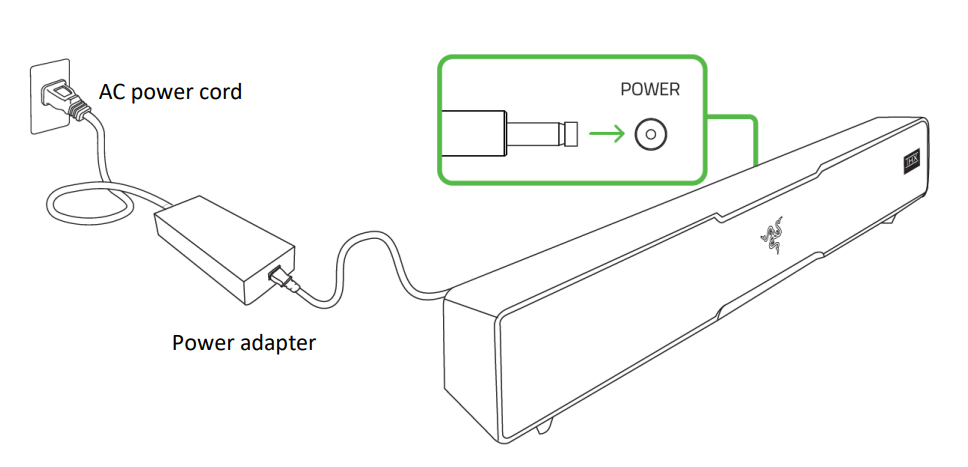 Razer Leviathan V2 Multi-Driver PC Soundbar User Manual Razer Leviathan V2 Multi-Driver PC Soundbar-10