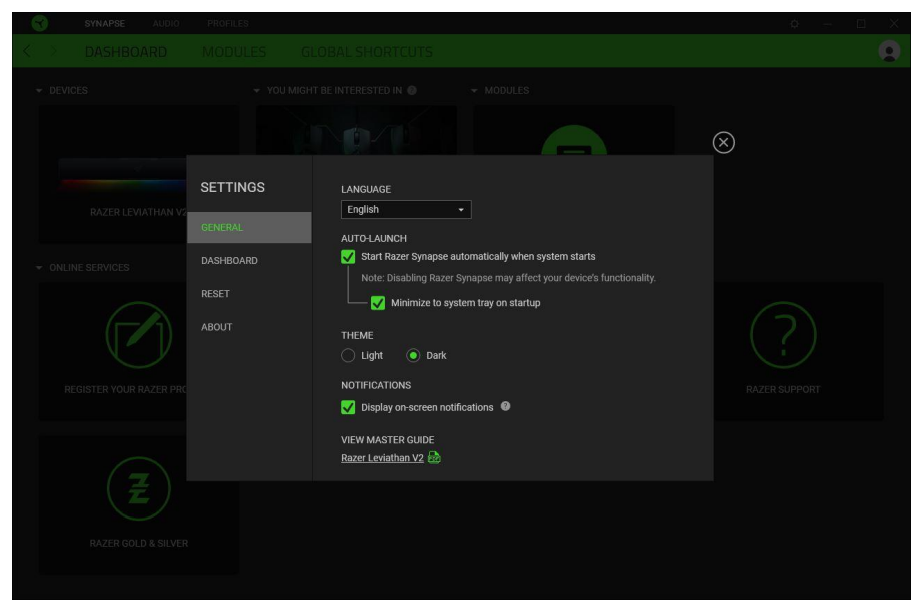 Razer Leviathan V2 Multi-Driver PC Soundbar User Manual Razer Leviathan V2 Multi-Driver PC Soundbar-34