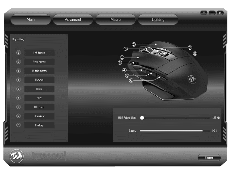 Redragon M801 Gaming Mouse User Manual Redragon M801 Gaming Mouse-3