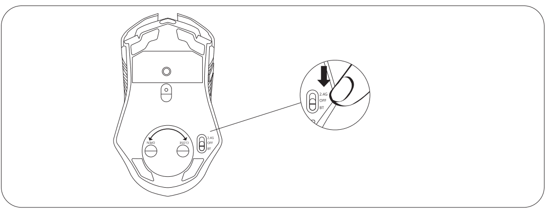 Redragon M914P Wireless Gaming Mouse-1