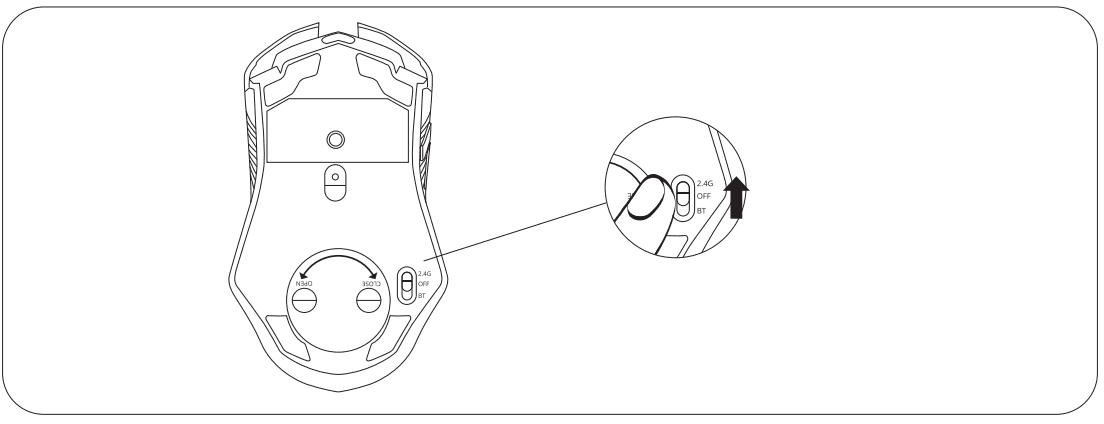 Redragon M914P Wireless Gaming Mouse-3