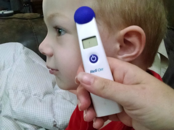 Relion Temple Touch Digital Thermometer User Manual