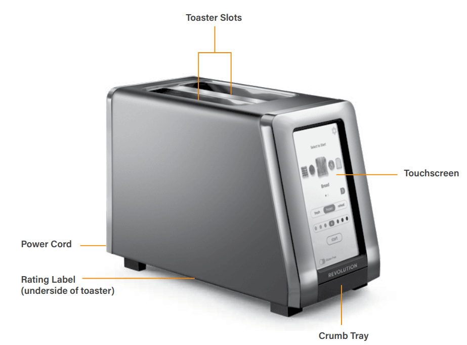 Revolution R270 High-Speed Touchscreen Toaster-1
