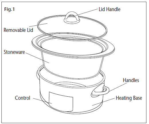 Rival Crock Pot Stoneware Slow Cooker 1