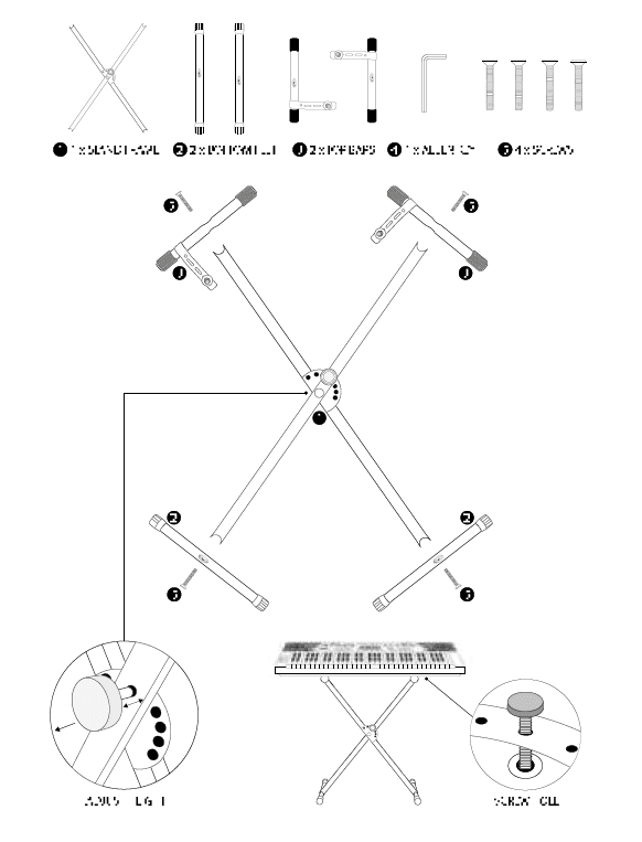 RockJam RJ5061 Multi-Function Keyboard User Manual RockJam RJ5061 Multi Function Keyboard-4