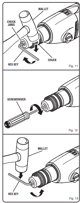 Ryobi D552H Corded Hammer Drill-7
