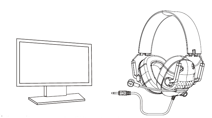 SENZER SG500 Surround Sound Pro Gaming Headset-1