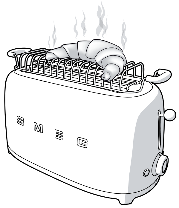 SMEG TSF02 Retro Style 4 Slice Toaster-10