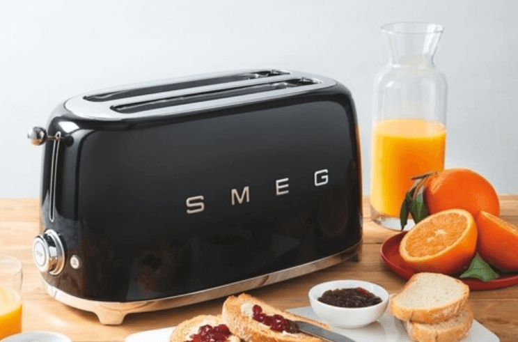 SMEG TSF02 Retro Style 4 Slice Toaster Instructions Manual