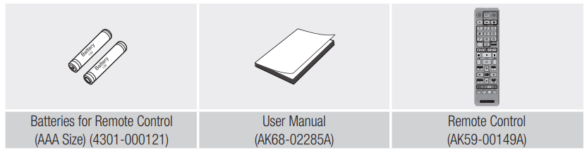 Samsung AK59-00149 Blu-Ray Disc Remote 6