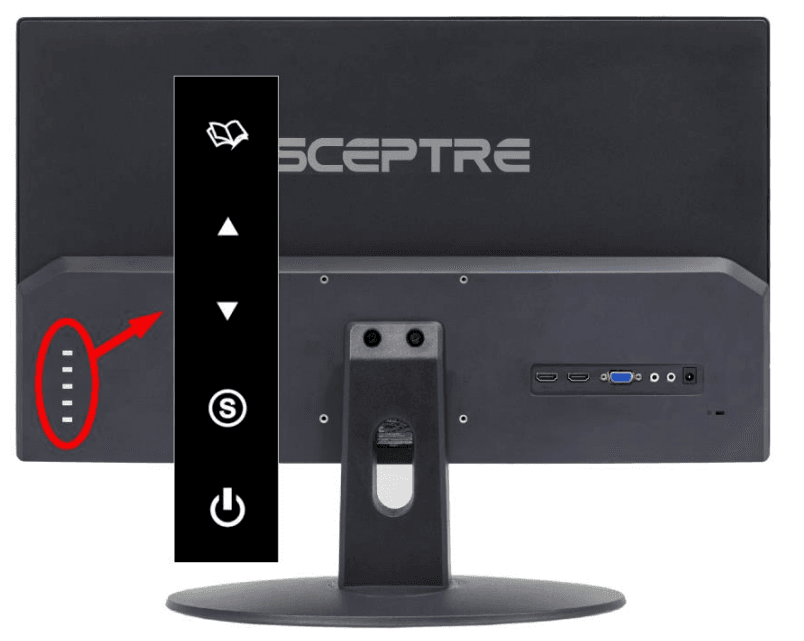 Sceptre 20-inch E205W Ultra Thin LED Monitor-2